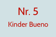 Kalorien in Kinder Bueno