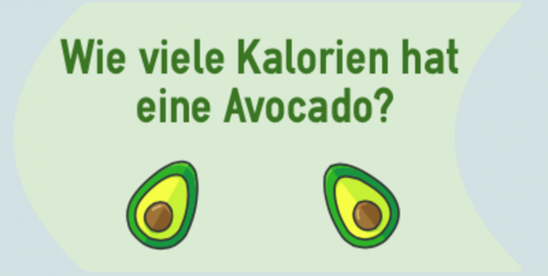 Wie viele Kalorien hat eine Avocado_?