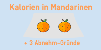 Kalorien in Mandarinen