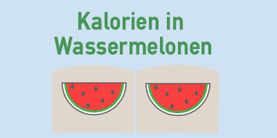 Kalorien in Wassermelonen