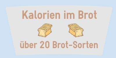 Kalorien im Brot