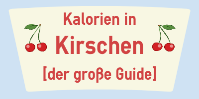 Kalorien in Kirschen