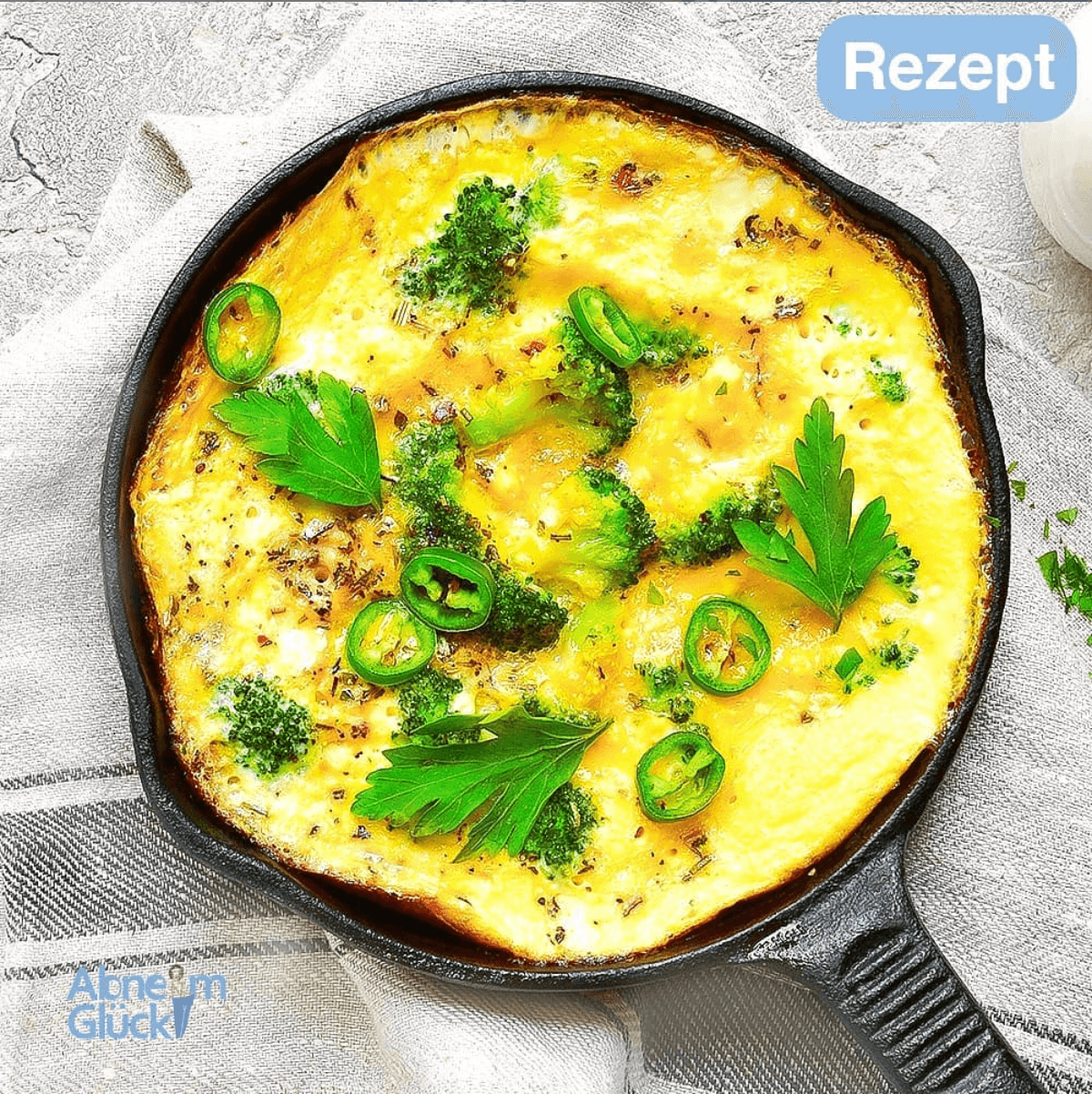 Rezept Brokkoli-Omelett