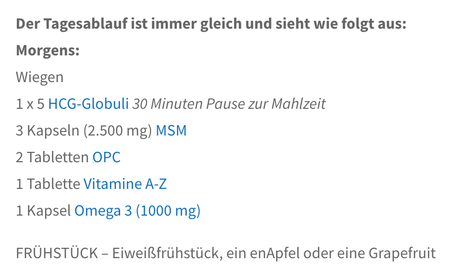 Stoffwechselkur Frühstück